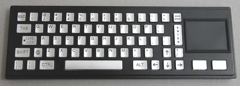 Rugged Keyboard Touchpad