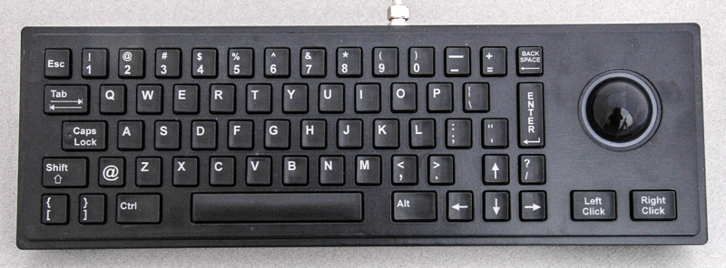 Rugged Lite Trackball Keyboard